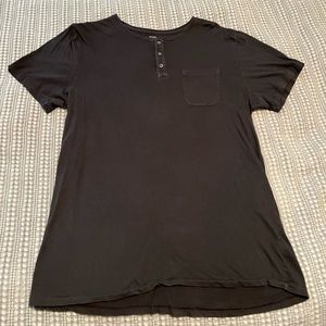 New Dark Grey Old Navy  Henley